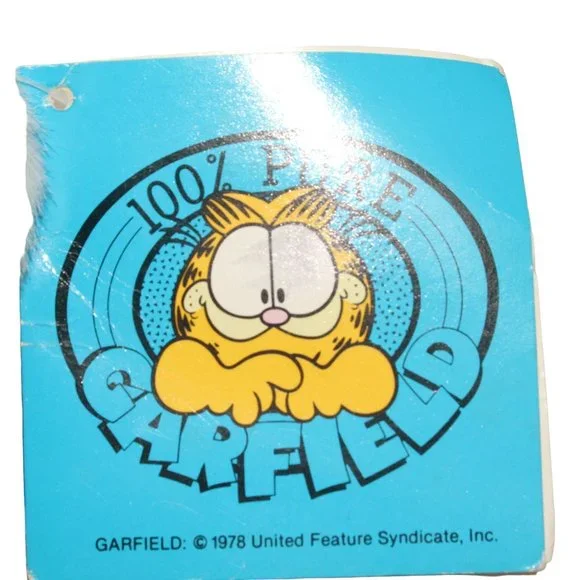 Vintage Dakin 12" Garfield Easter Bunny Rabbit Plush Stuffed Animal Toy Basket - Picture 5 of 6